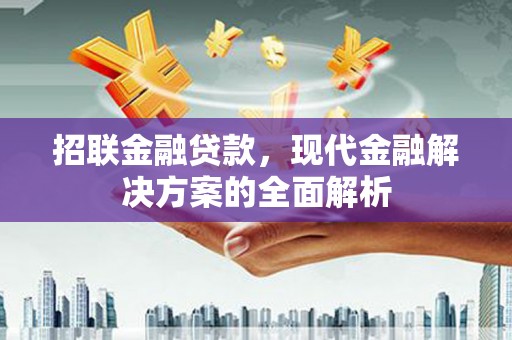 石岐招联金融贷款，现代金融解决方案的全面解析