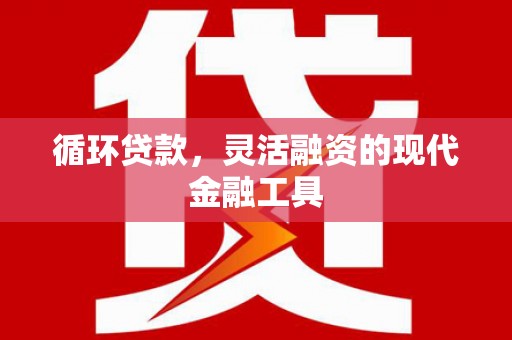 石岐循环贷款，灵活融资的现代金融工具