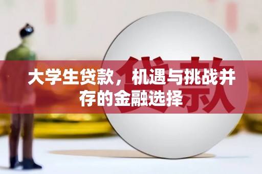 石岐大学生贷款，机遇与挑战并存的金融选择