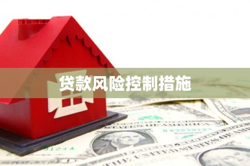 石岐贷款风险控制措施